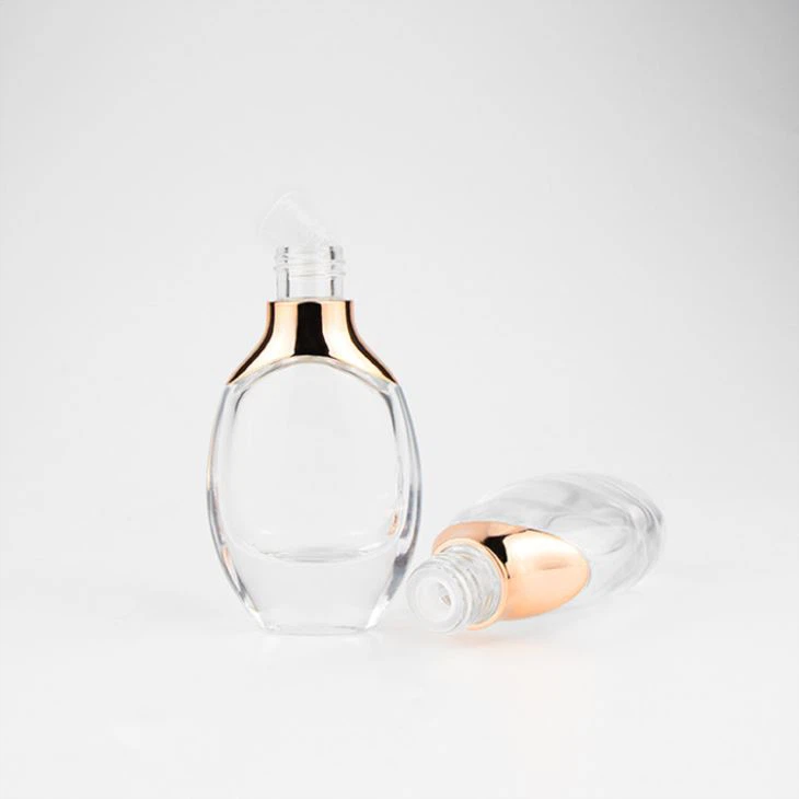 Glass serum bottle